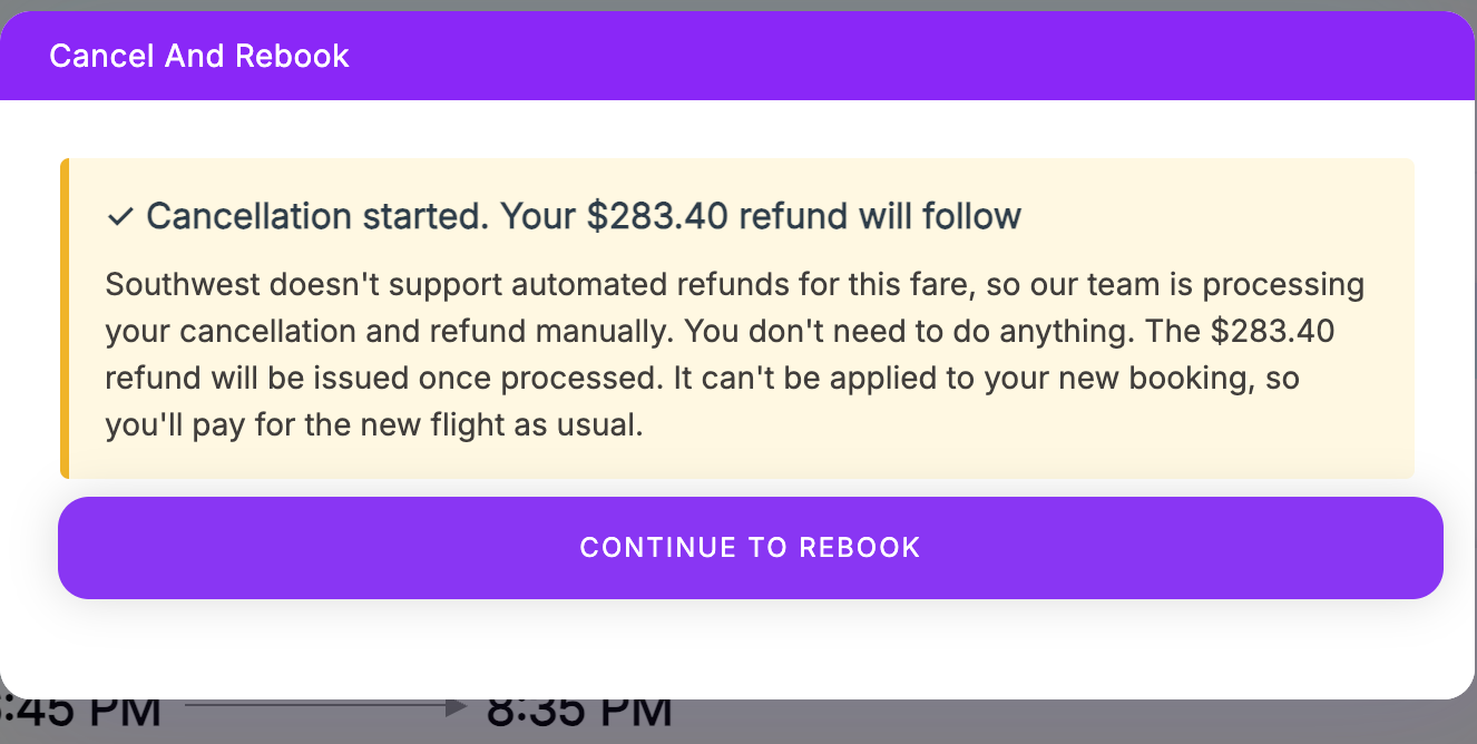 refund manual